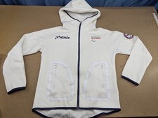 Giacca con cappuccio Phenix Norway donna squadra olimpica 2016 bianca taglia US 10 sci