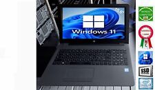 PORTATILE NOTEBOOK HP 250 G6 CPU INTEL CORE i3 6006U SSD WINDOWS 11