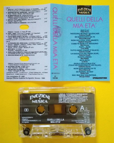 Musicassetta compilation - mc,