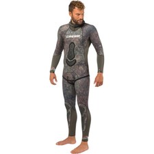 Cressi Seppia 5mm Tuta da Pesca in Apnea Unisex 2 Pezzi con Cappuccio