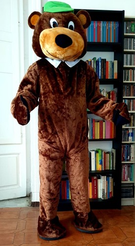 Mascotte costume orso - mascotte,