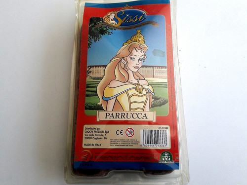 Parrucca principessa sissi - parrucca,