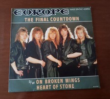 Europe – The Final Countdown -Vinyl, 12", 45 RPM, Maxi-Single - EPC 12.7127 1984