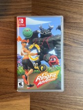 Ring Fit Adventure (Nintendo Switch, 2019) gioco e custodia