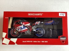 Minichamps modello 1:12 Ducati 999R F03 Ruben Xaus WSB 2003 confezione originale nuova!