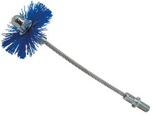 SCOVOLO NYLON CURVO CON MOLLA