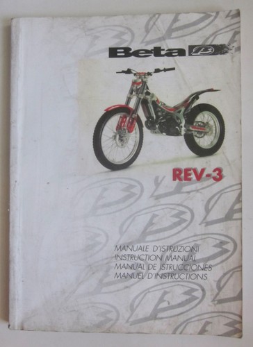 Beta rev 250 - beta, manuale