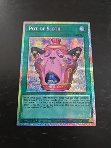 Vaso di bradipo - yu-gi-oh!,
