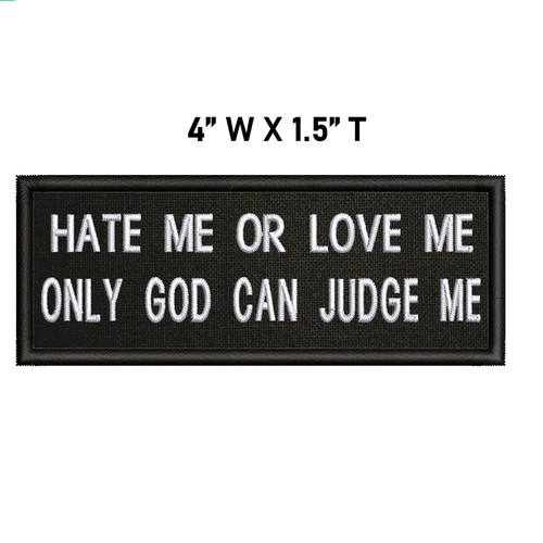 Hate love only god - me,