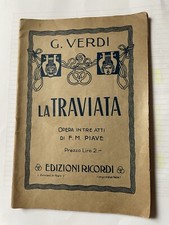 LOTTO LIBRETTI D'OPERA
