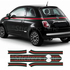 Fasce adesive compatibili per Fiat 500 gucci strisce adesive