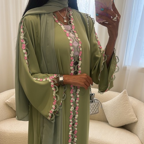 Cardigan lungo vintage abaya - lungo,