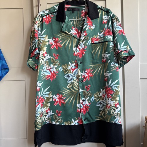 Camicia uomo tropicale - , stampa