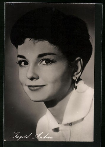 Cartolina attrice ingrid - cartolina,