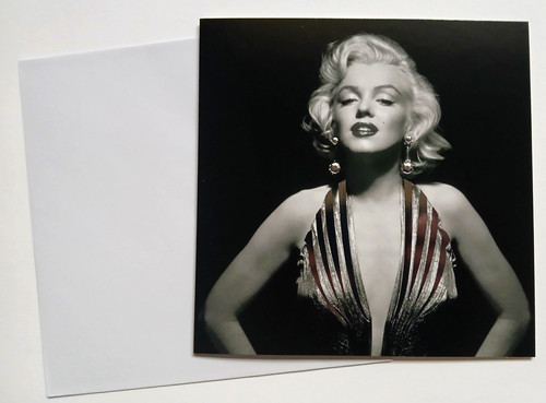 Biglietto auguri marilyn - biglietto, di