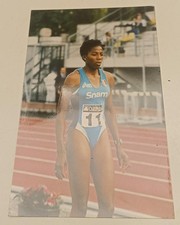 CV- FOTOGRAFIA FOTO ATLETICA SALTO IN LUNGO FIONA MAY - RVSa556