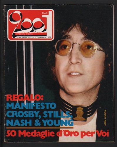 Ciao 2001 1971 - lennon, ono