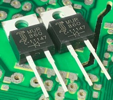 2x MUR860 Diodo Raddrizzatore
