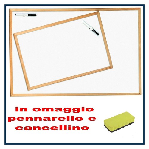 Lavagna bianca 30cmx40cm per - bianca,