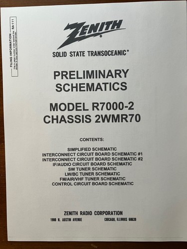 Set schemi zenith r7000 - set,