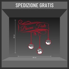 vetrofanie natale adesivo