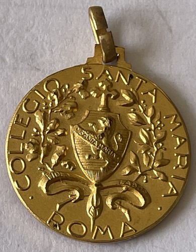 Medaglia collegio santa maria - collegio,