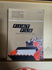 Catalogo Officina Originale FL8 Trattori Fiat Parti Di Ricambio Anno 1971