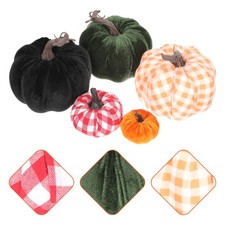  5 Pcs Zucchette Decorative Ornamentali Zucca Simulata Arredamento Di