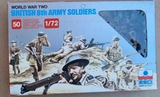 soldatini Inglesi 8° Armata 2GM  ESCI 207 1/72