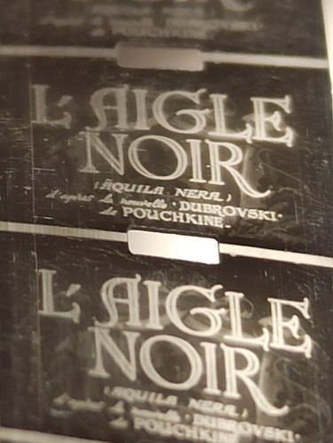 Film pathe 5mm aigle - 9,5mm, noir