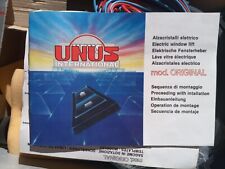 ALZACRISTALLI ELETTRICO DA INTERNO UNUS VINTAGE UNIVERSALE PER VETTURE D'EPOCA