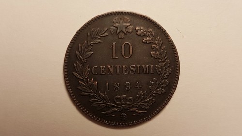 Umberto centesimi 1894 - 10,