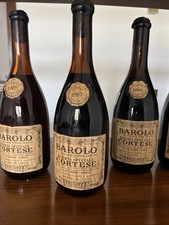 Barolo cortese vintage bottle - barolo,