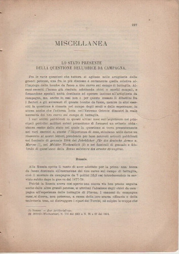 Stato presente della - lo,