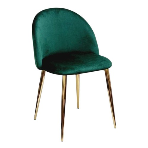 Sedia velvet velluto verde - in,