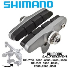 Shimano Road Bici da Corsa 105 Ultegra Pastiglie Freno / Pedale 6700 R55C3 R-Typ