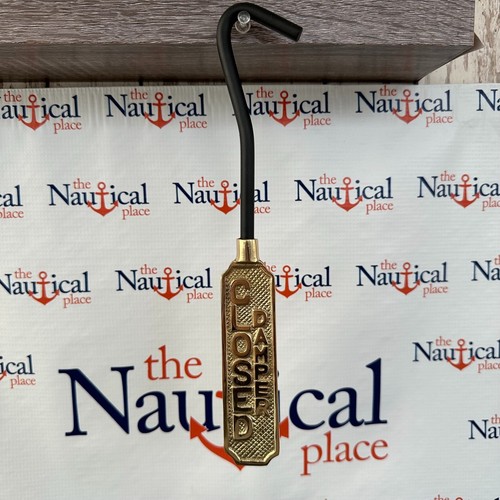 Solid brass open - solid, /