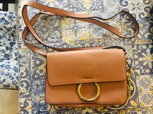 Mini pochette marrone - mini,