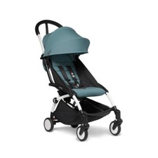 Passeggino BABYZEN YOYO2 Telaio Bianco + Rivestimento 6+ Colore Aqua