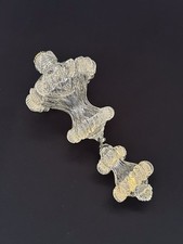 Finale + Finalino L-21 cm Vetro Murano Ricambio Lampadario Classico Veneziano