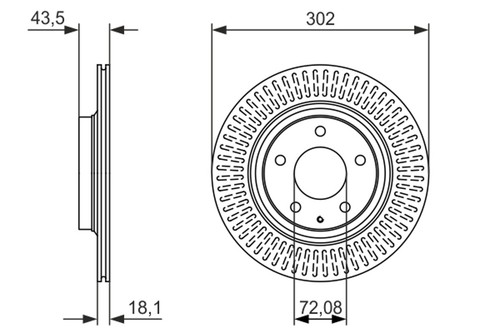 Dischi freno bosch 986 479 - freno, 0