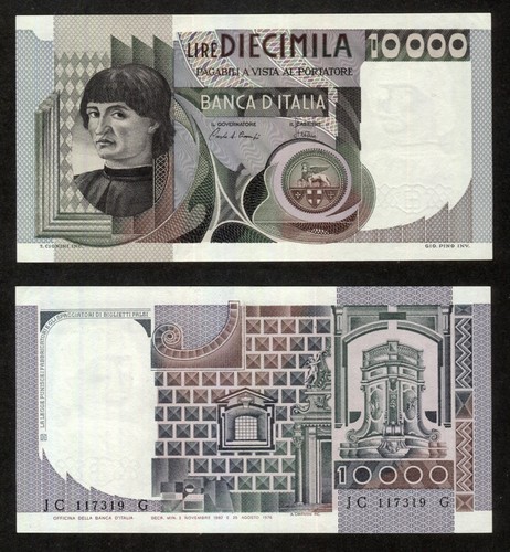Italy 1982 10000 lire - lire, pick