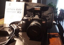 MINOLTA DINAX 60, ELETTRONICA REFLEX ANALOGICA.
