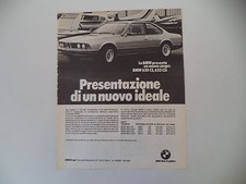 advertising Pubblicità 1976 BMW 630 CS/633 CSI