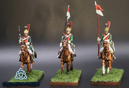 Set cavaliere dipinto - dipinto, 6°