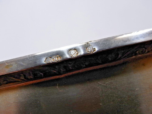 Portasigarette argento 800