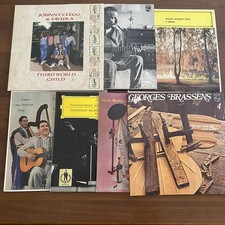 LOTTO 7 VINILI 33 Giri Vari Generi Latino Americano, Jazz, Classica , Pop Rock