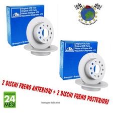 Kit Dischi Freno Ant+Post Ate