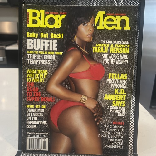 Black men magazine - black, buffie