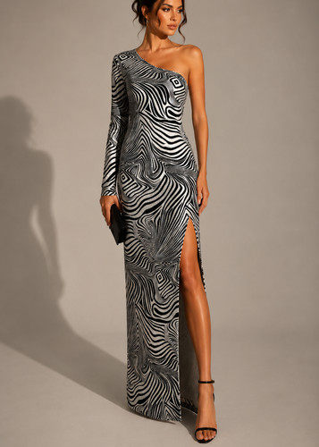 Maxi abito vintage y2k niki - vintage,